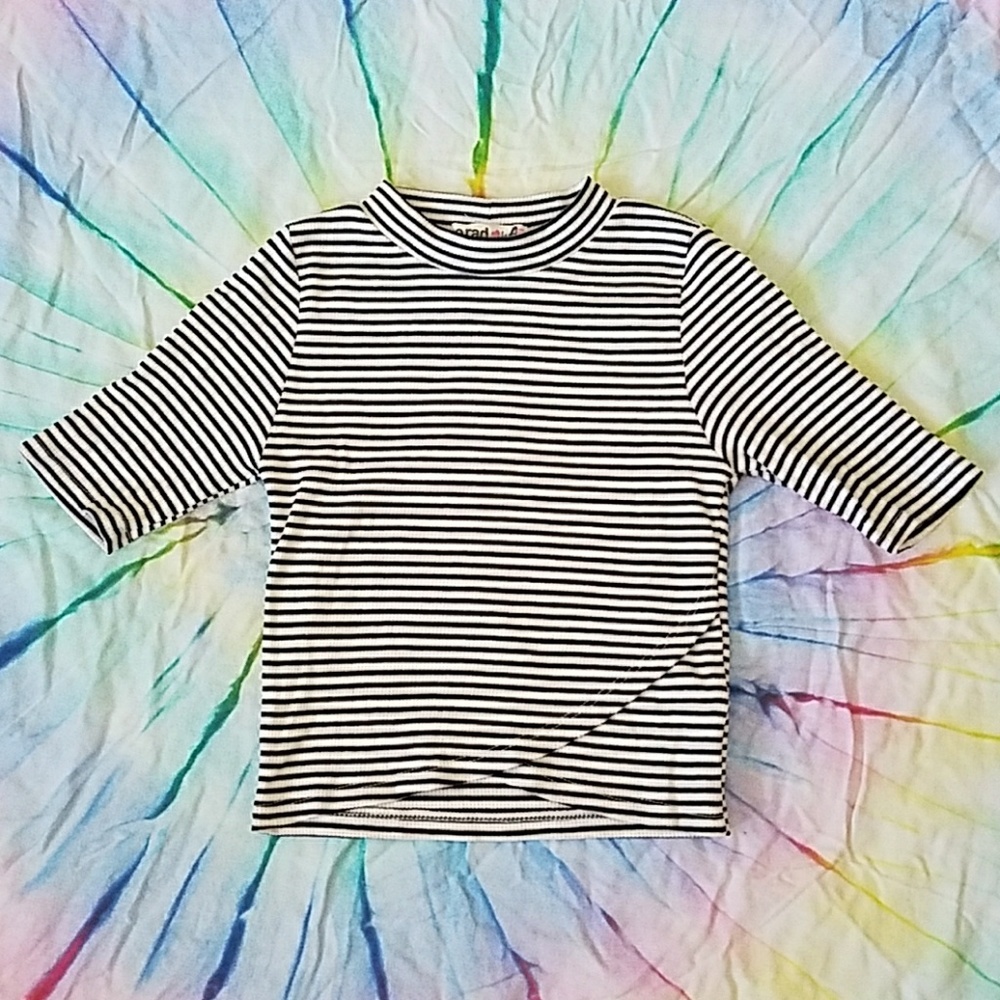Stripped crop top